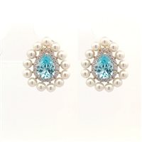 Orecchini Domar Gioielli Donna Dolù Bijoux orecchini in Argento Cubic Zirconia EPB114964